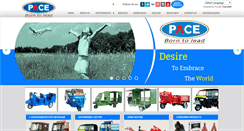 Desktop Screenshot of paceagro.com